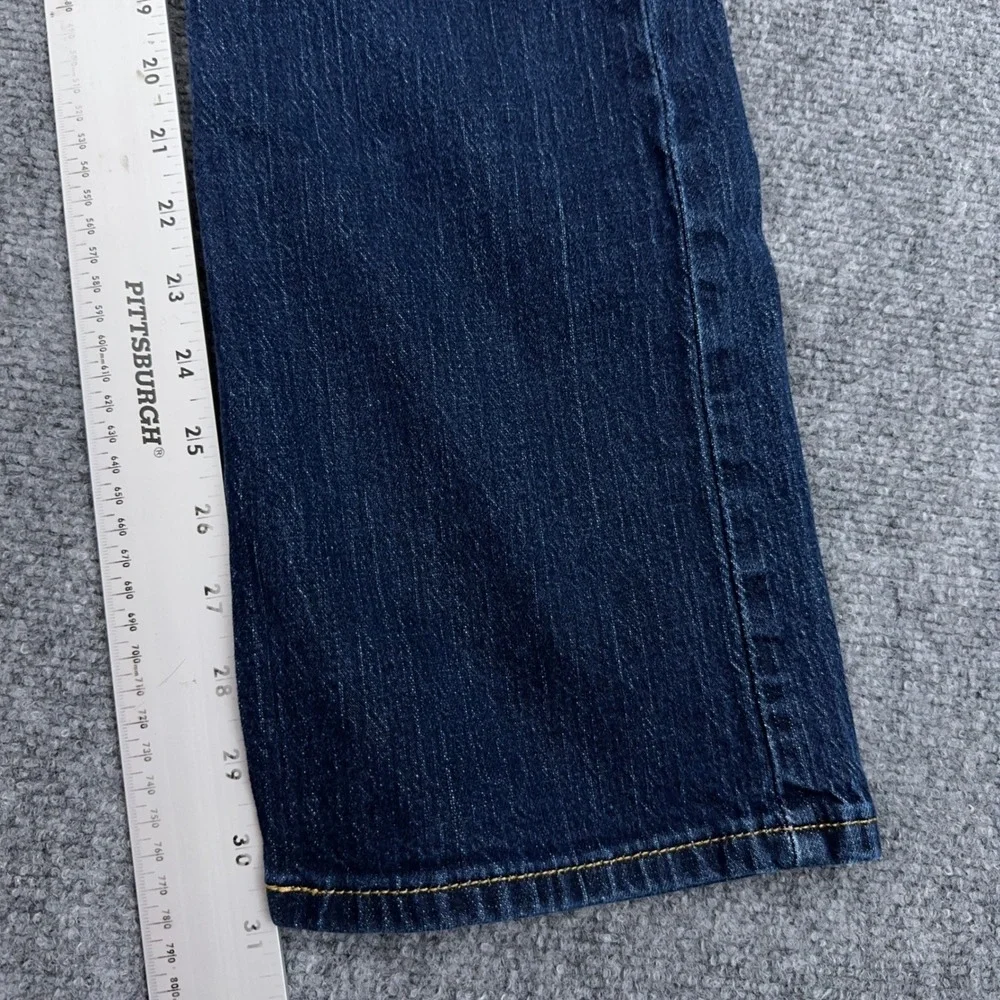 Levi's 527 Slim Bootcut Jeans Men's 30x32 Dark Wash Stretch Denim Western